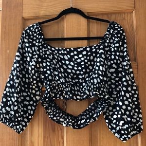 Cute top 100%Rayon  hand wash used but new